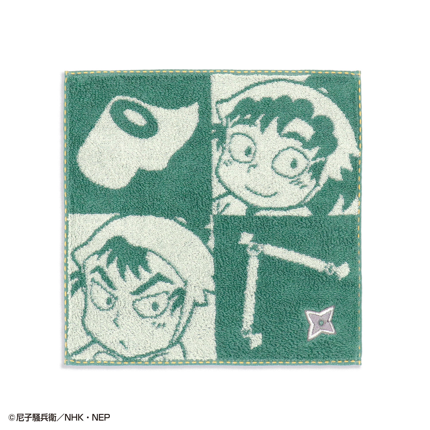 『忍たま乱太郎』六年は組 タオルハンカチ
