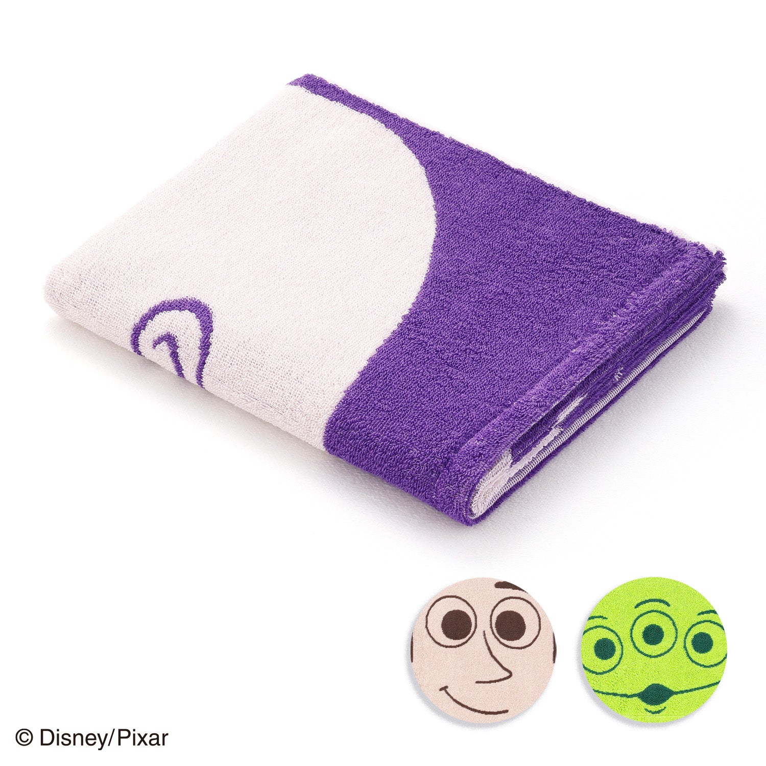 ＜Disney＞ 『トイ・ストーリー』 ビックフェイス TOWEL LAUNDRY ミニバスタオル